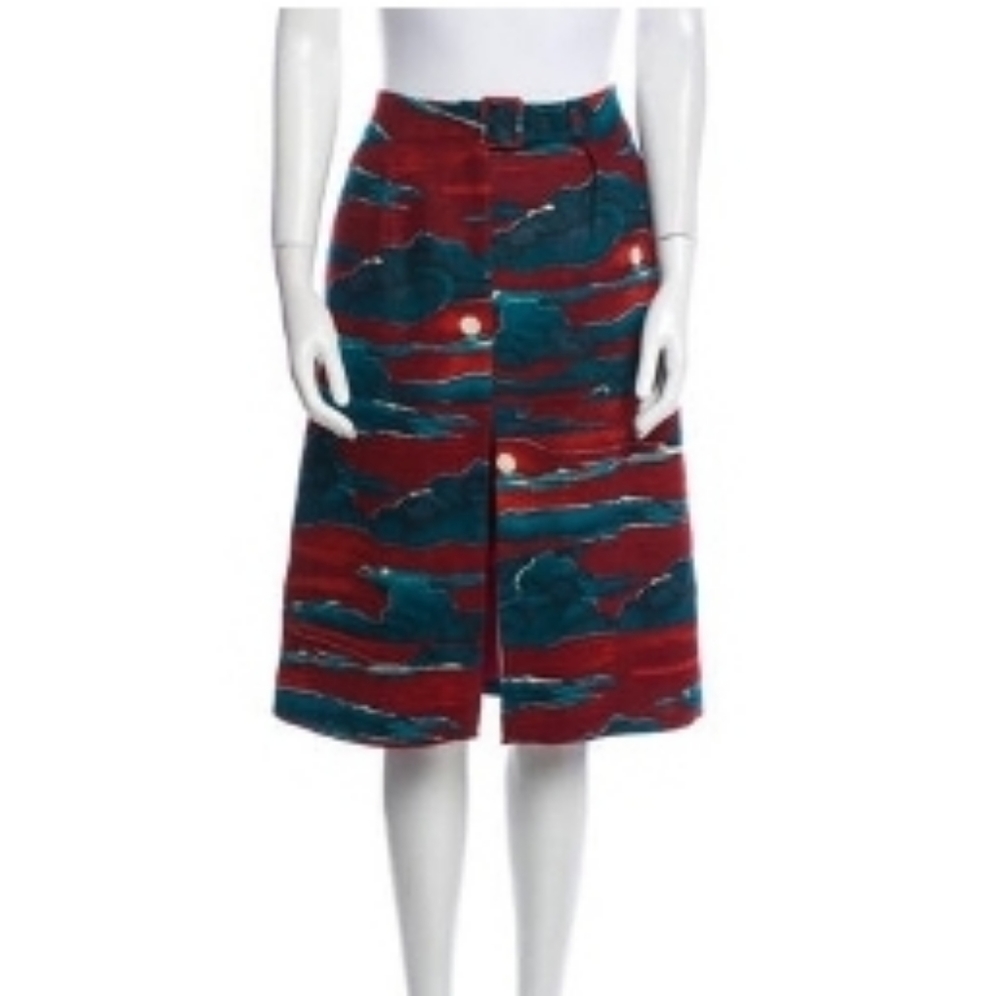 Kenzo patterned skirt